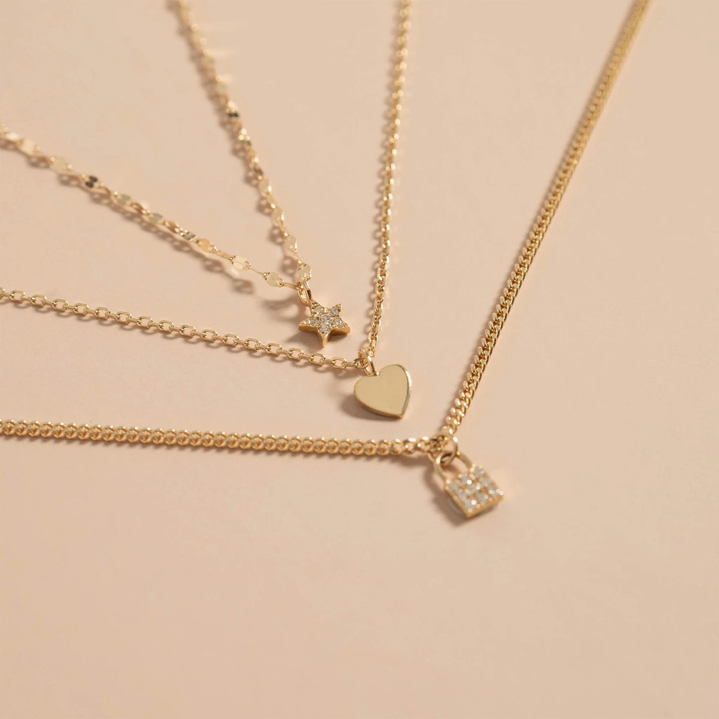 Permanent Jewelry 14K Solid Gold Heart Charm / PMJ1002