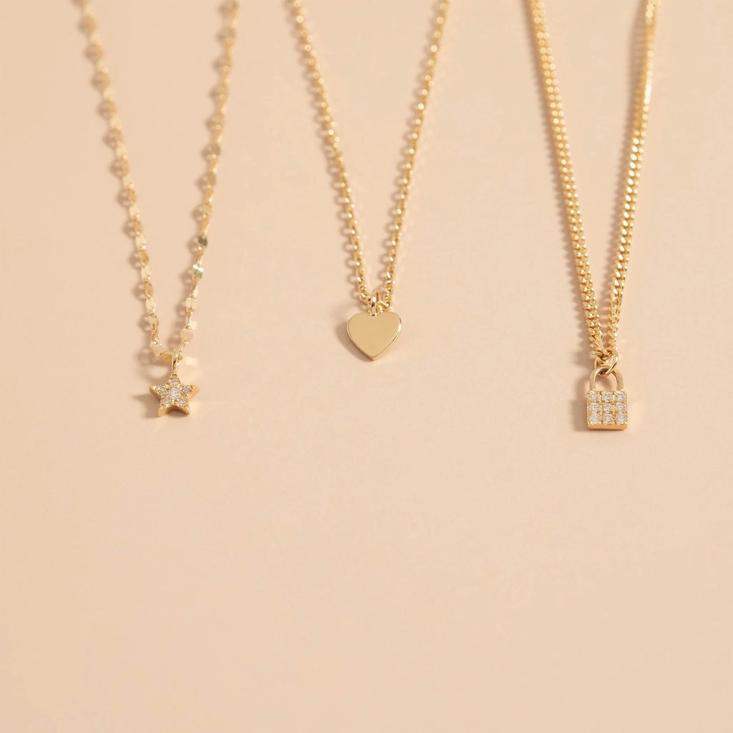 Permanent Jewelry 14K Solid Gold Heart Charm / PMJ1002