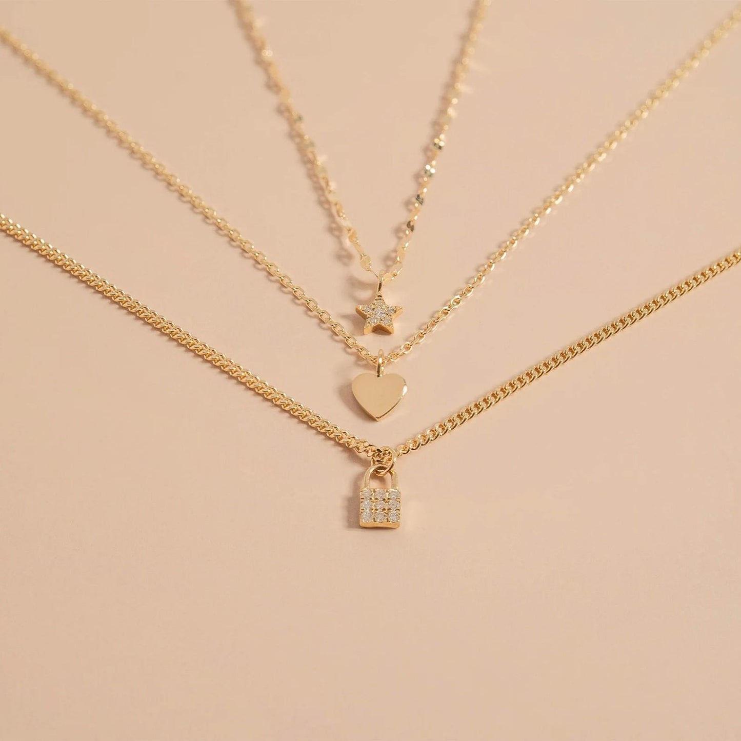 Permanent Jewelry 14K Solid Gold Heart Charm / PMJ1002