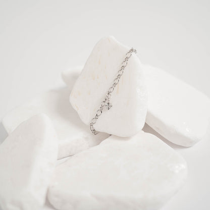 .925 Sterling Silver Sunburst Heart Charm for Permanent Jewelry / PMJ1028