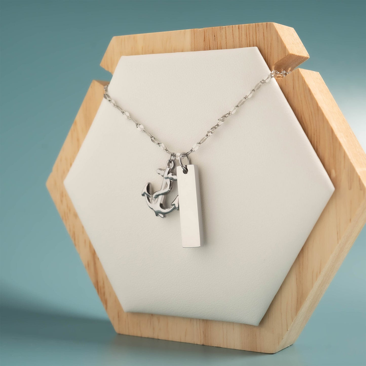 18K Gold PVD Stainless Steel Anchor Charm / PDL0100