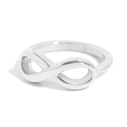 18K Gold PVD Stainless Steel Infinity Ring / SCR4083