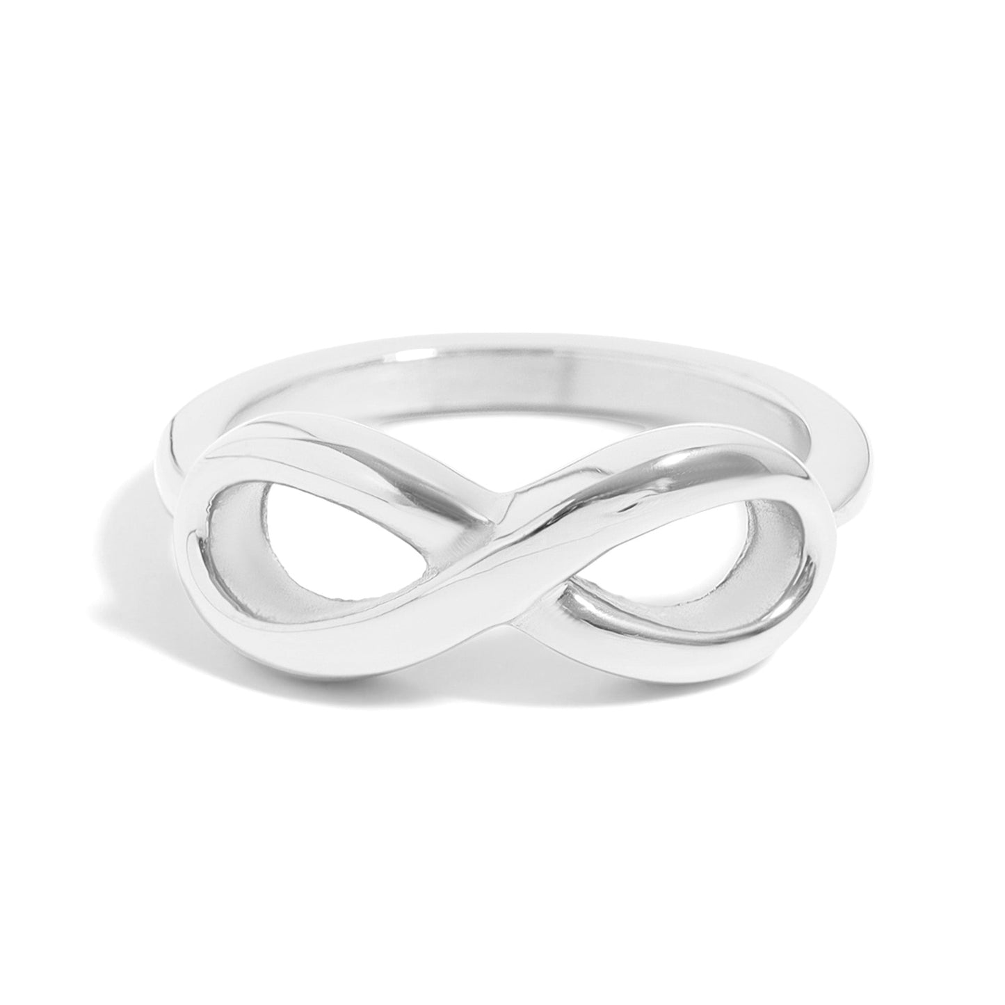 18K Gold PVD Stainless Steel Infinity Ring / SCR4083