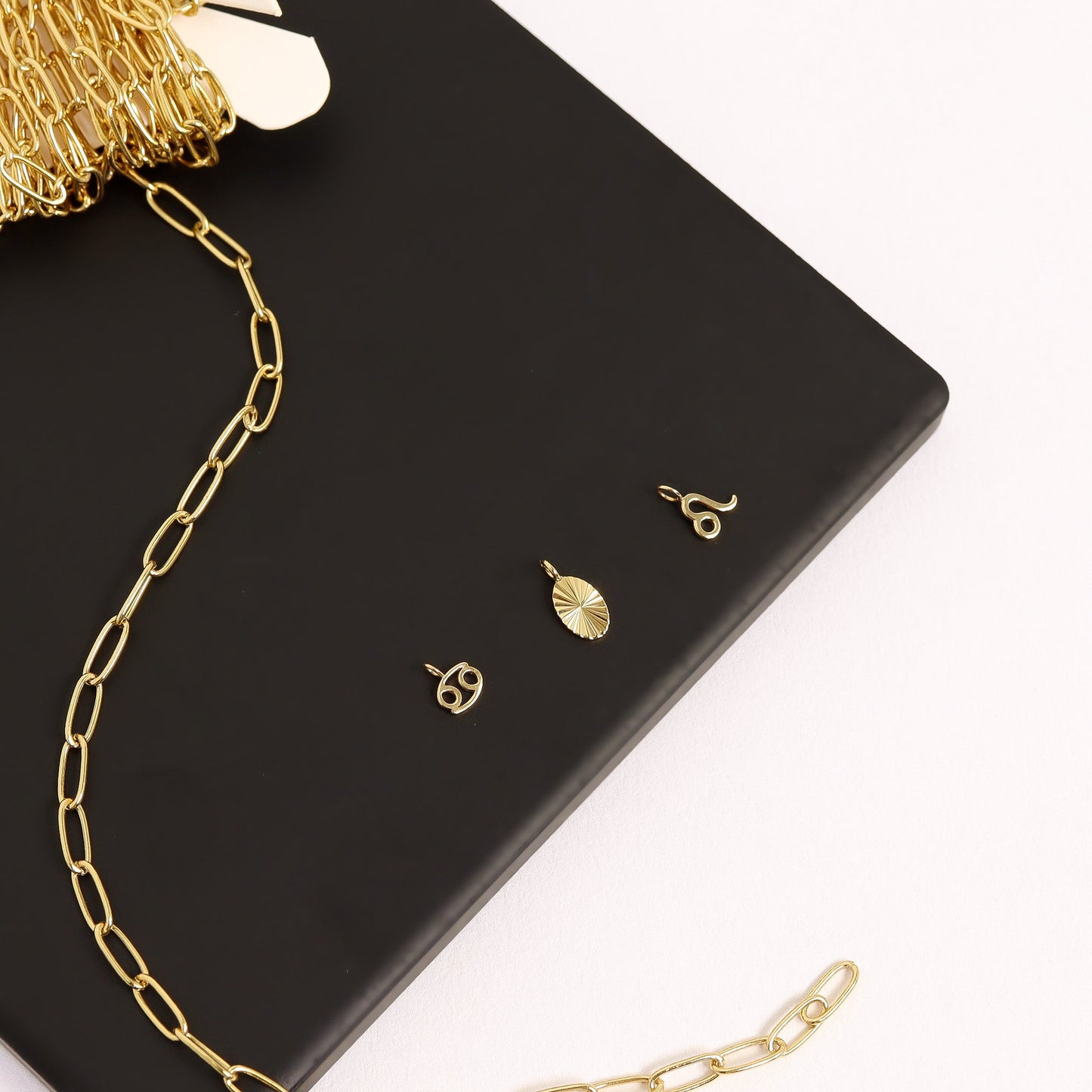 Permanent Jewelry .925 Sterling Silver Sunburst Oval Charm / PMJ1019