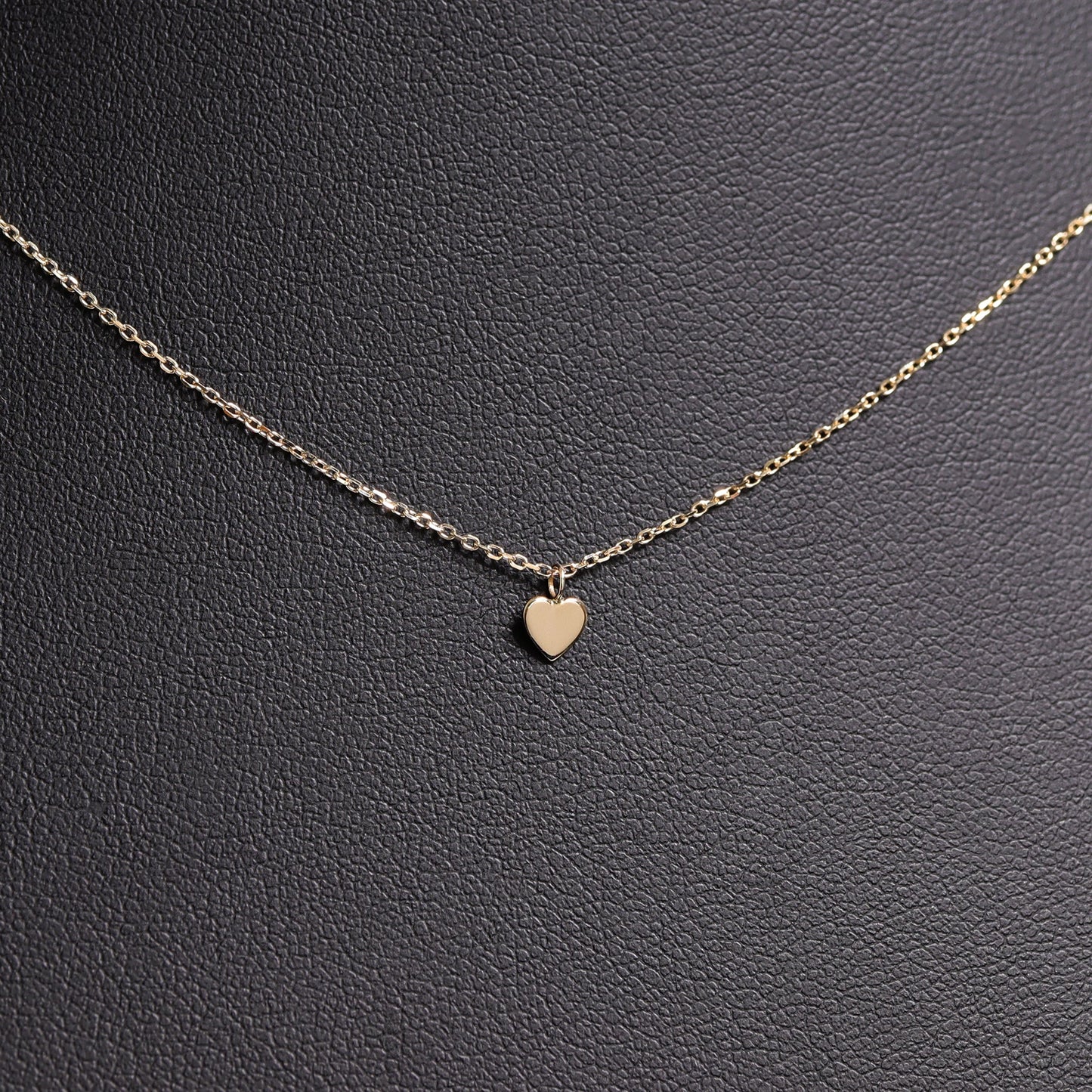 Permanent Jewelry 14K Solid Gold Heart Charm / PMJ1002