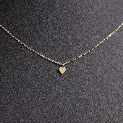 Permanent Jewelry 14K Solid Gold Heart Charm / PMJ1002