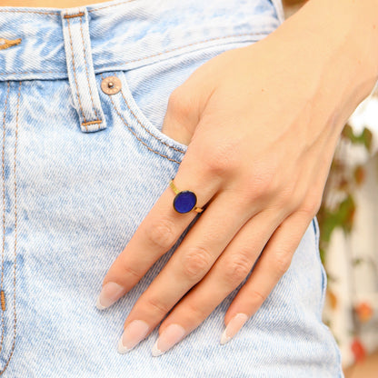 18k Gold PVD Stainless Steel Mood Ring / CFR7041