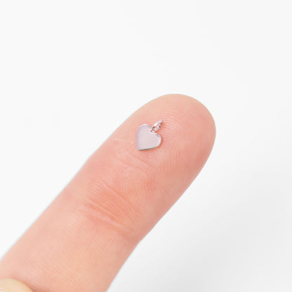 Permanent Jewelry .925 Sterling Silver Heart Charm / PMJ3004