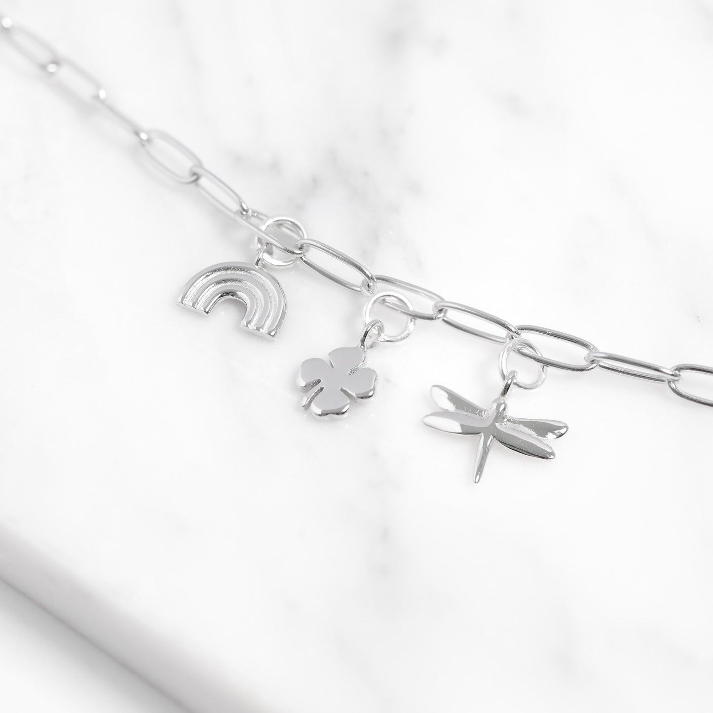 .925 Sterling Silver Dragonfly Charm for Permanent Jewelry / PMJ1024