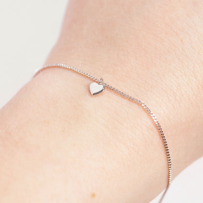 Permanent Jewelry .925 Sterling Silver Heart Charm / PMJ3004