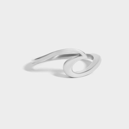 Stainless Steel Wave Ring / SCR4109