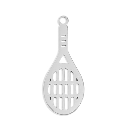 18K Gold PVD Stainless Steel Tennis Charm / PDL0156