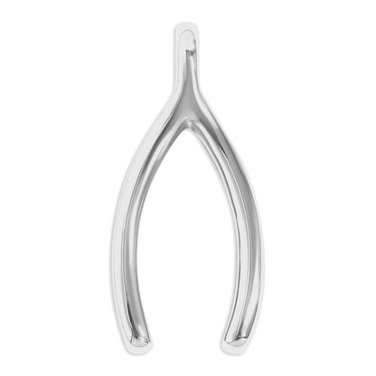 18K Gold PVD Stainless Steel Wishbone Charm / PDL0183